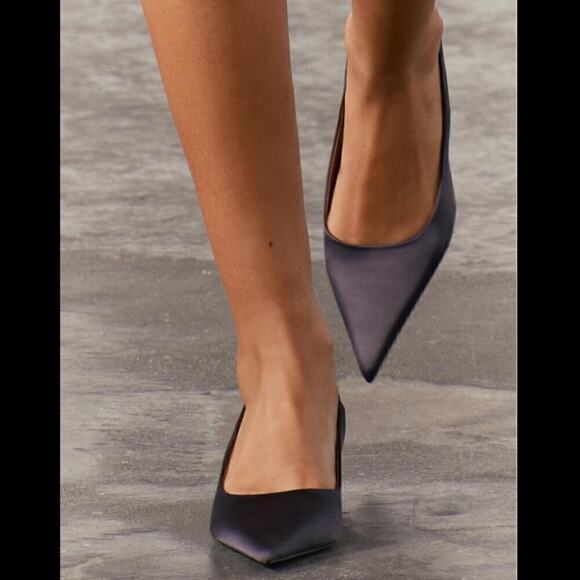 ZARA Pointed Toe Slingbacks NWT - Picture 11 of 16